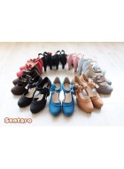 Sentaro Gin Mid and High Heel Shoes(14 Colours/Full Payment Without Shipping)